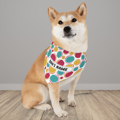 Our Fun Polka Dot Bandana with Adjustable Collar