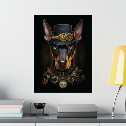 Steampunk Doberman