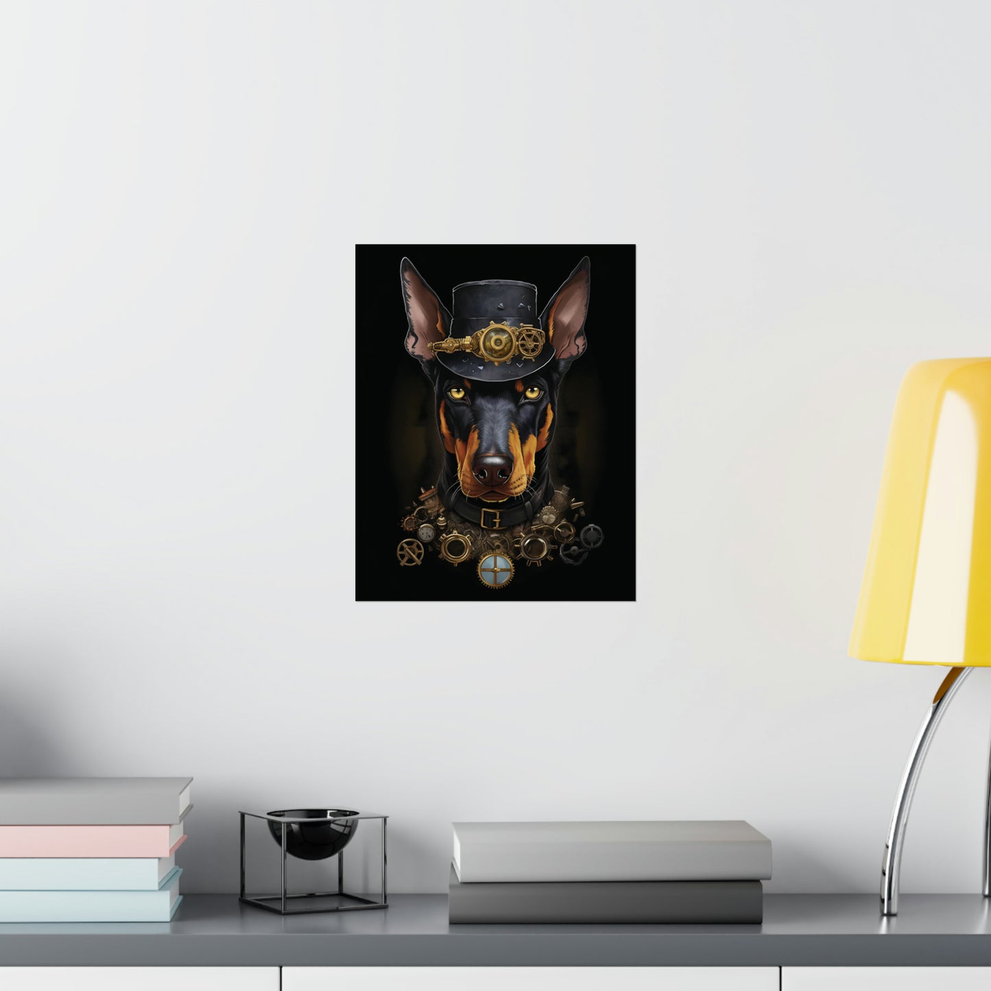 Steampunk Doberman