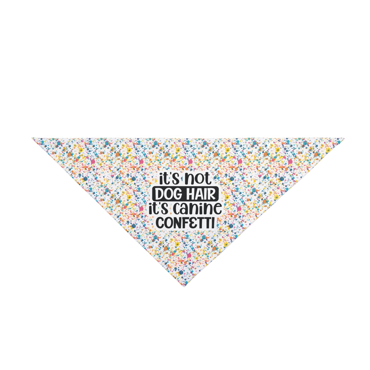 Canine Confetti Speckled Bandana