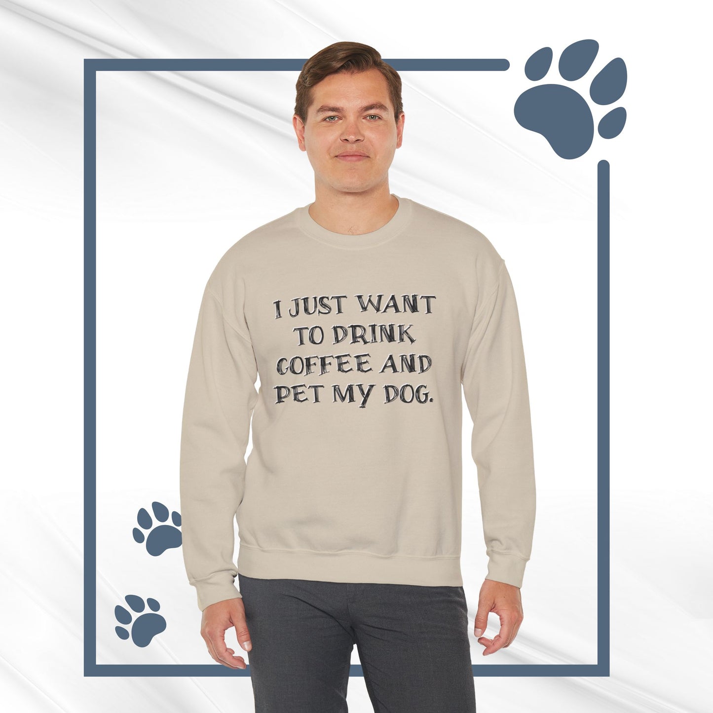 Coffee & Canines Crewneck Sweatshirt