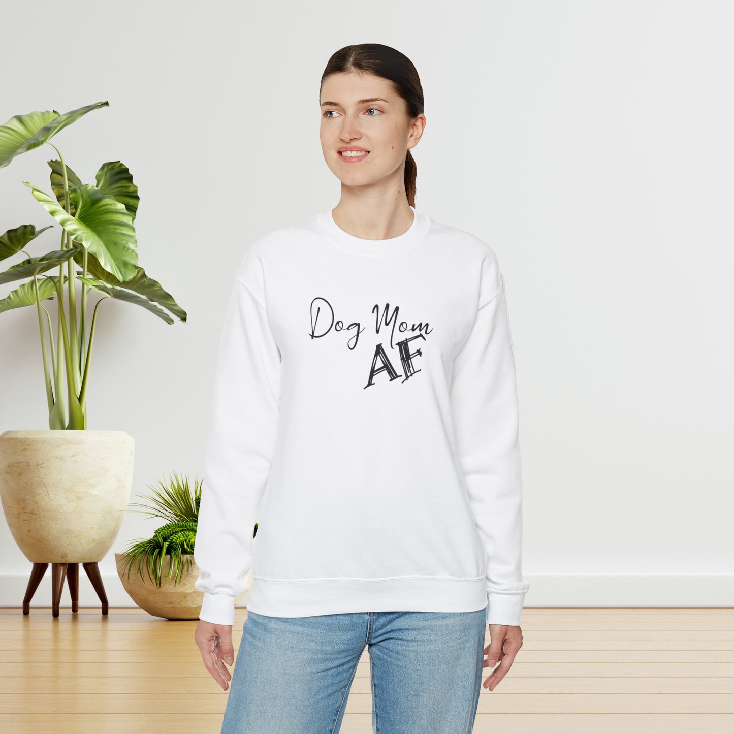 Dog Mom AF Sweatshirt