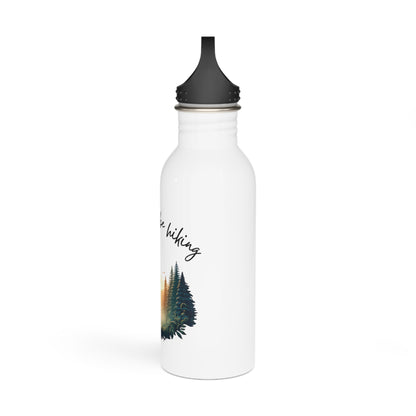 Rather be hiking Stainless Steel Water Bottle