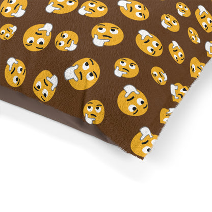 Personalized Emoji Dog Bed Bed