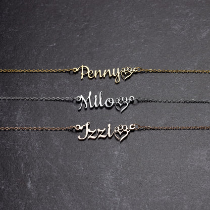 Personalized Dog Mom Necklace