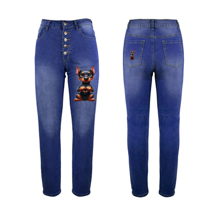 Doberman Pinscher Women's Jeans