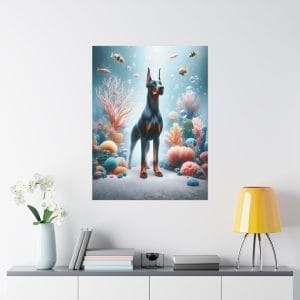 doberman reef reverie poster