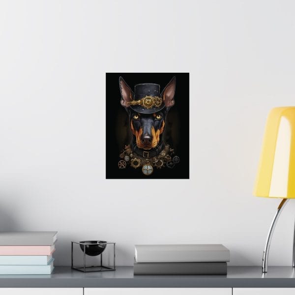 steampunk doberman