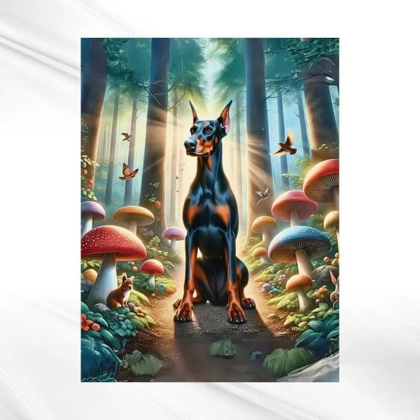 doberman whisperer of the woods