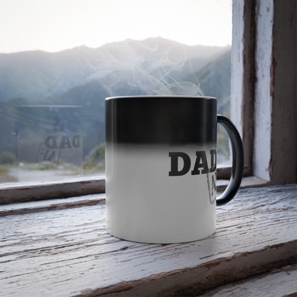 dog dad af color changing mug