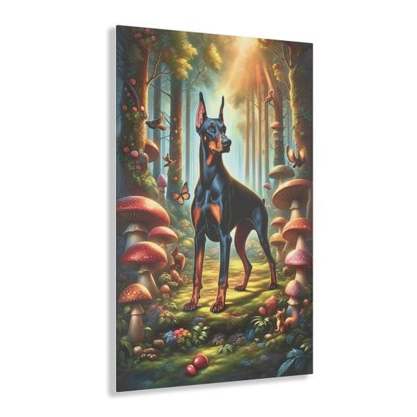 Doberman Sentry of the Shrooms - Image 2