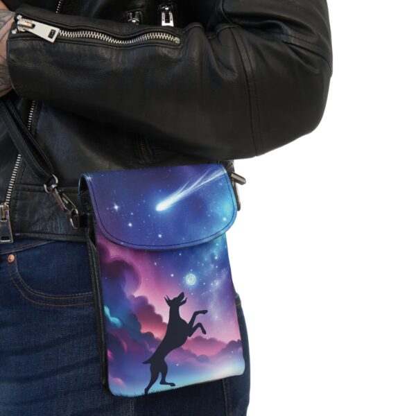 Celestial Doberman Phone Wallet - Starlit Dreams Collection - Image 5