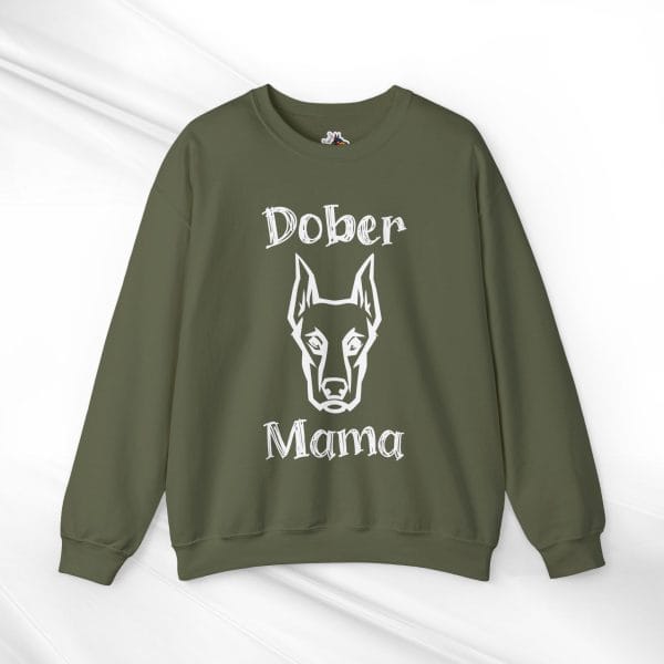 Proud Dober Mom Crewneck Sweatshirt