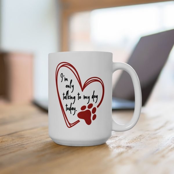 Ceramic Mug For Dog Moms and Dads - Introverted Pet Parent Collection