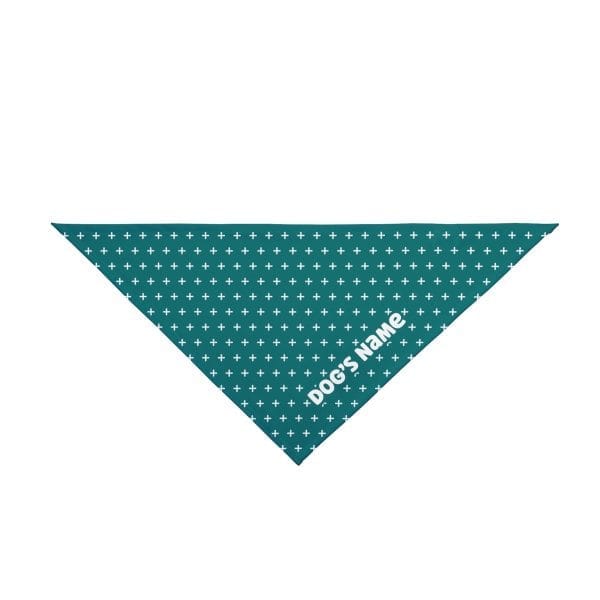 Modern Plus Personalized Dog Bandana in Premium Polyester