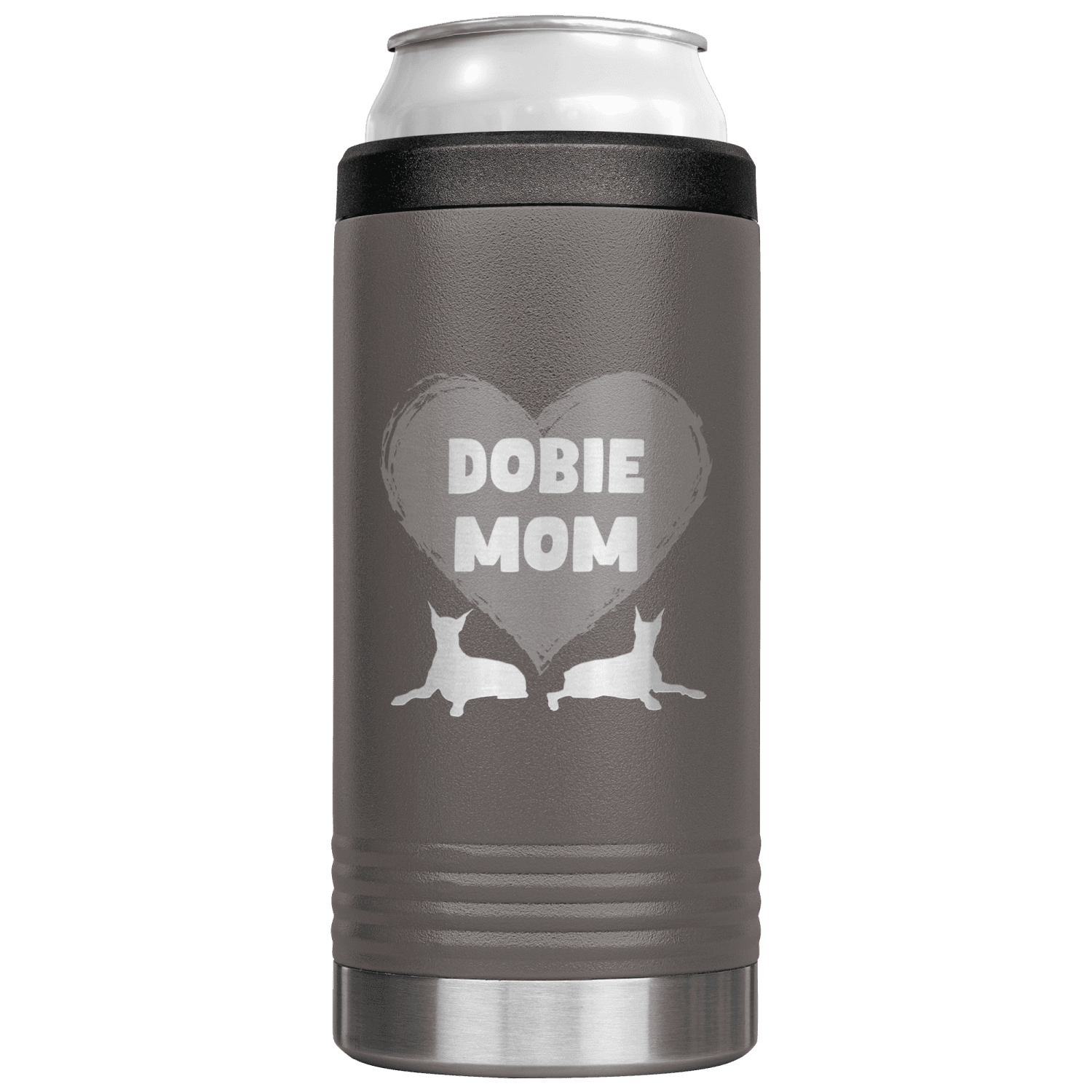12oz Cozie Insulated Tumbler - Dobie Mom - Image 3