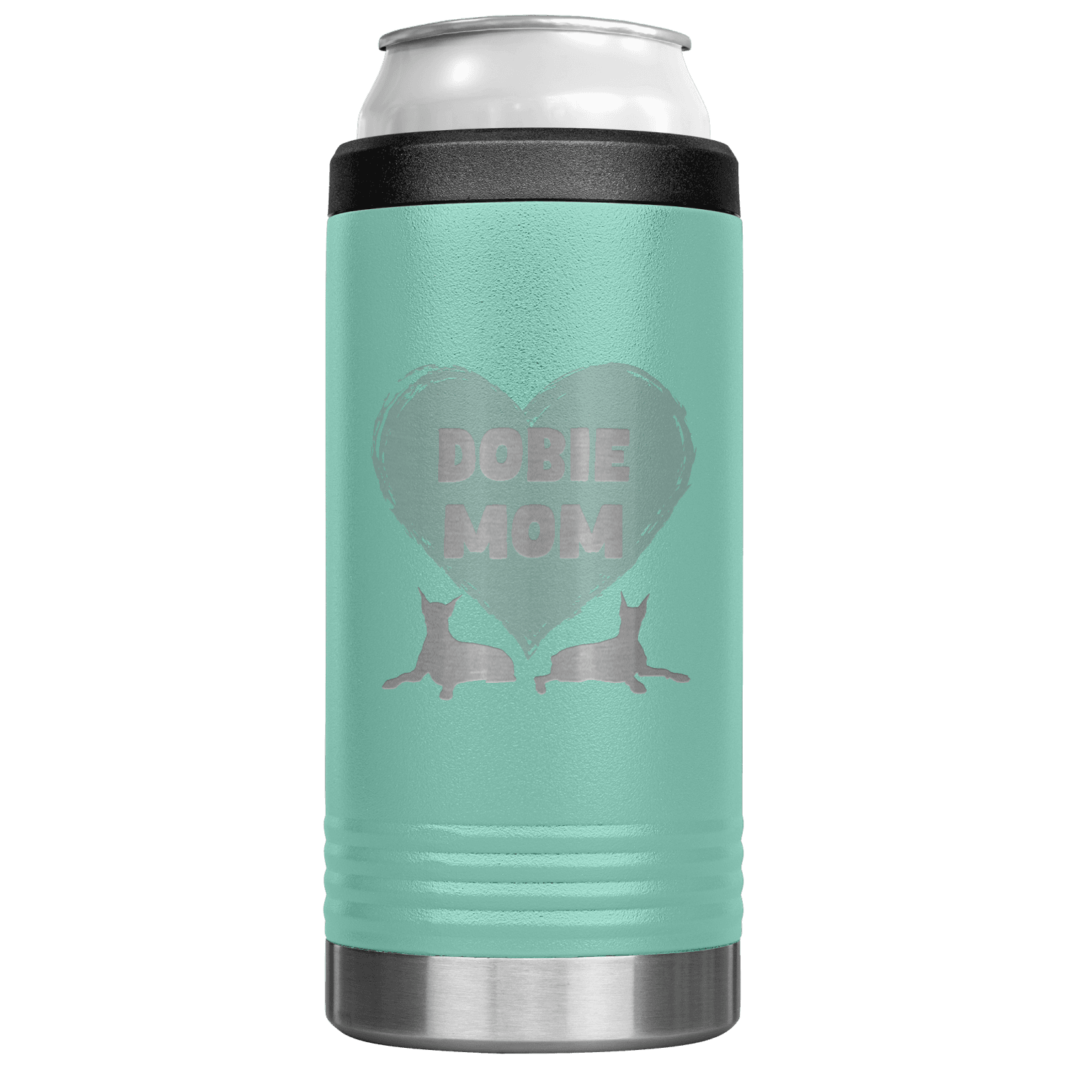 12oz Cozie Insulated Tumbler - Dobie Mom - Image 2
