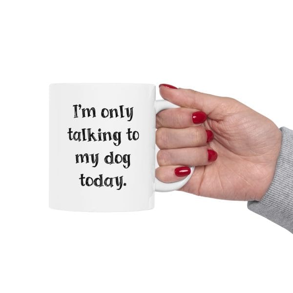 Ceramic Mug for Dog Moms and Dads - Introverted Pet Parent Collection - Image 7