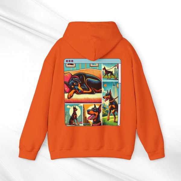 "DobeLife" Pullover Hoodie – Whimsical & Trendy Graphic Streetwear for Dog Lovers - Image 12