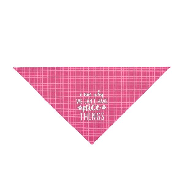 Dog Bandana: Stylish Accessory for your Doberman - I Am Why We Can't Have Nice Things - Image 4