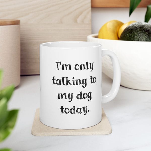 Ceramic Mug for Dog Moms and Dads - Introverted Pet Parent Collection - Image 6