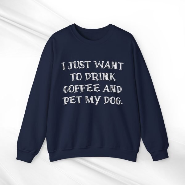 Coffee & Canines Crewneck Sweatshirt - Image 5