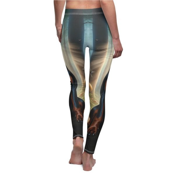 Majestic Doberman Forest Dream Leggings - Image 3