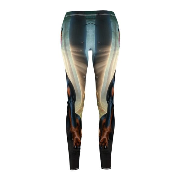 Majestic Doberman Forest Dream Leggings - Image 7