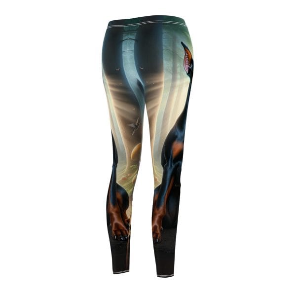 Majestic Doberman Forest Dream Leggings - Image 6