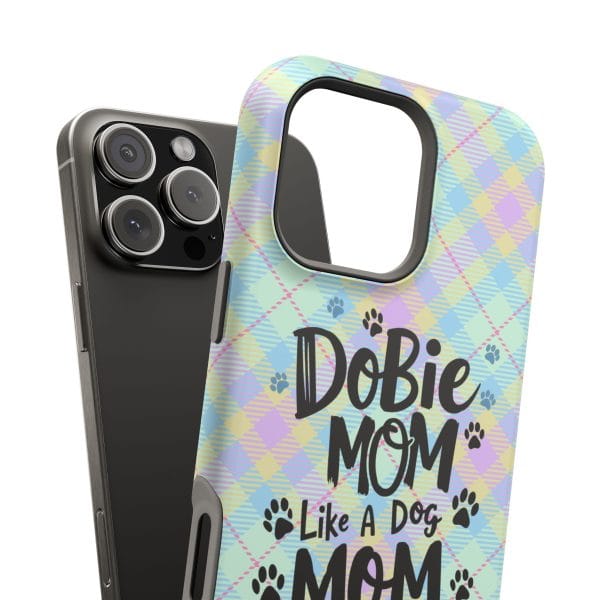 Phone Case - Dobie Mom Magnetic Tough Case 'Like a Dog Mom but Way Cooler' - Image 28