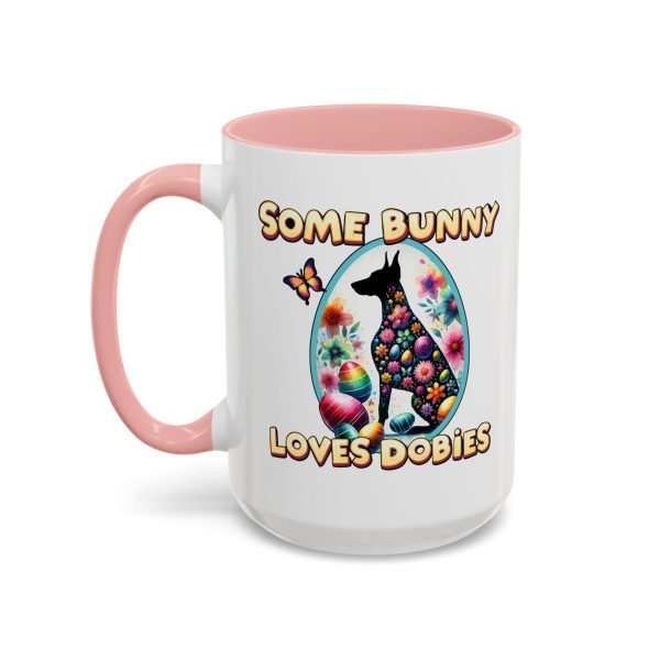 Some Bunny Loves Dobies Accent Coffee Mug 15oz - Image 3