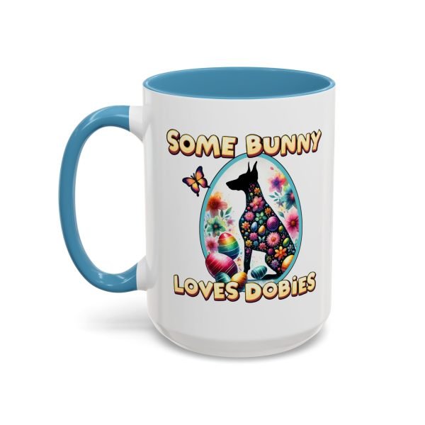 Some Bunny Loves Dobies Accent Coffee Mug 15oz - Image 7