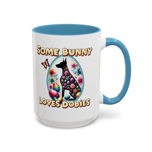 Some Bunny Loves Dobies Accent Coffee Mug 15oz - Image 6