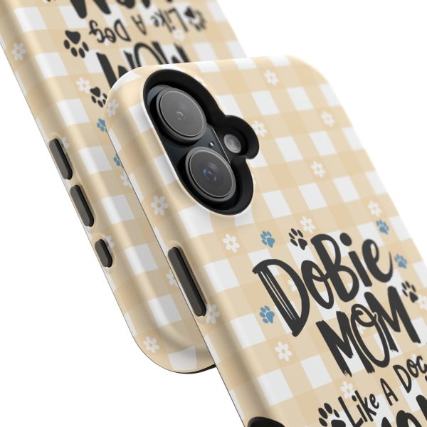 Phone Case - Dobie Mom Magnetic Tough Case 'Like a Dog Mom but Way Cooler' - Image 18