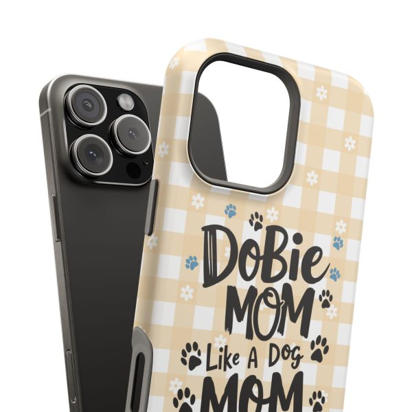 Phone Case - Dobie Mom Magnetic Tough Case 'Like a Dog Mom but Way Cooler' - Image 28