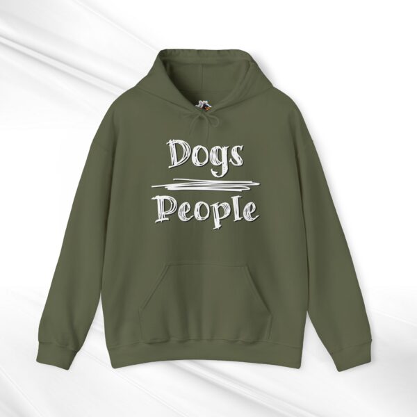 Dogs Over People Hooded Sweatshirt - Image 4