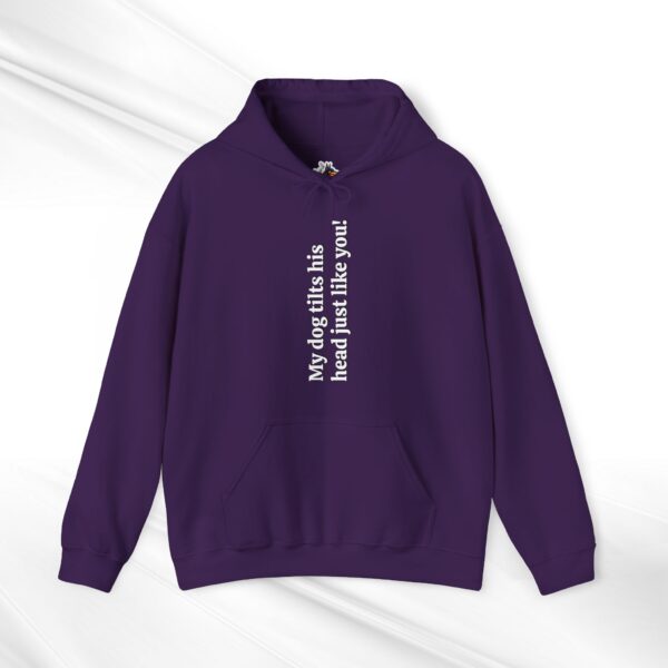 Dog's Head Tilt Quirky Dog Meme Hoodie - Image 4