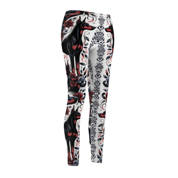 Doberman Delight Leggings - Chic Canine-Inspired Leggings for Women - Image 4