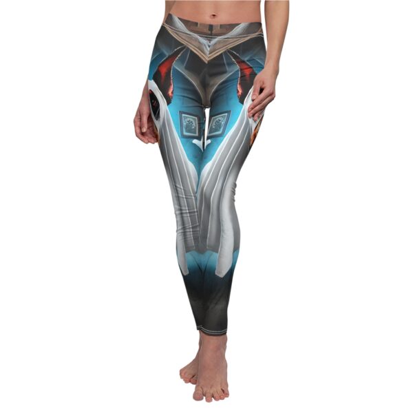 Dobie Ghost Halloween Leggings - Image 2