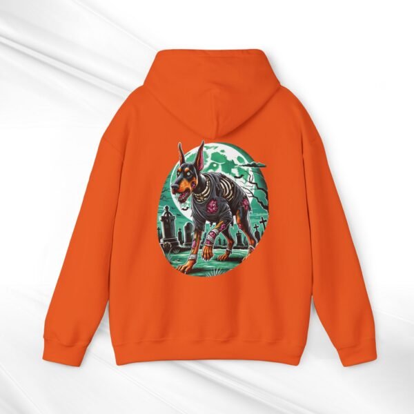 Zombie Doberman Halloween Hoodie – Spooky Streetwear for True Doberman Fans - Image 7