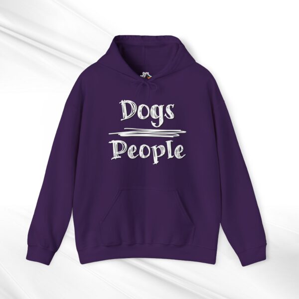 Dogs Over People Hooded Sweatshirt - Image 5