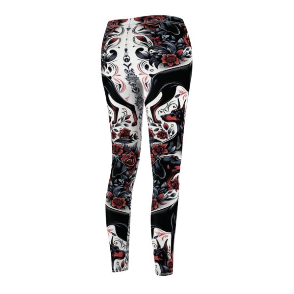 Doberman Delight Leggings - Chic Canine-Inspired Leggings for Women - Image 5