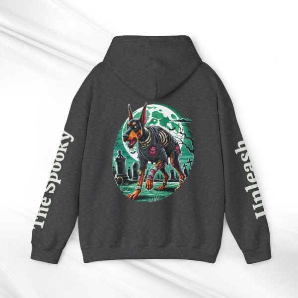 Zombie Doberman Halloween Hoodie – Spooky Streetwear for True Doberman Fans - Image 13