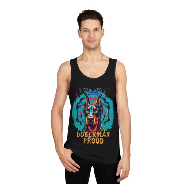 Graphic Tank Top - Doberman Proud - Image 2