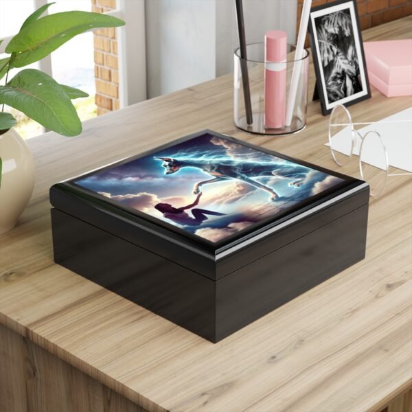 Celestial Pet Keepsake Box - Fantastical Dog Design for Animal Lovers - Image 4