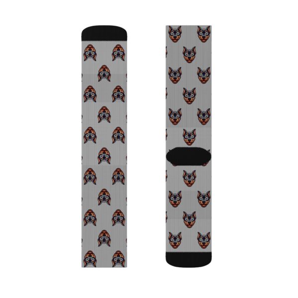 Whimsical Doberman Design Socks - Fun Gift for Dog Lovers - Image 6