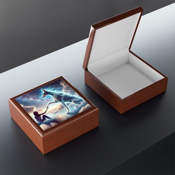 Celestial Pet Keepsake Box - Fantastical Dog Design for Animal Lovers - Image 7