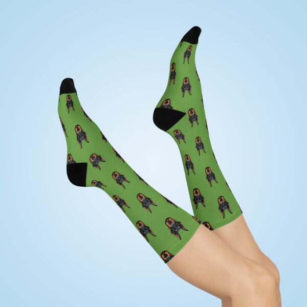 Funny Doberman Crew Socks - Cushioned Support for Dog Lovers - Image 4