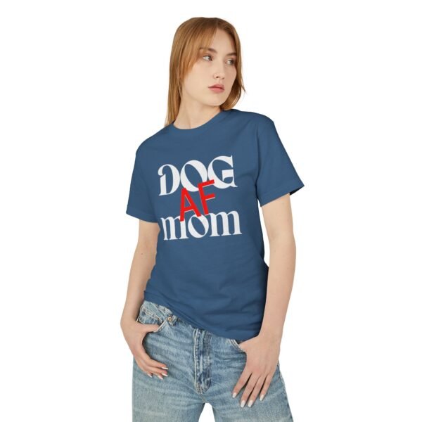 Dog Mom AF Unisex Heavyweight Cotton Tee - Image 8