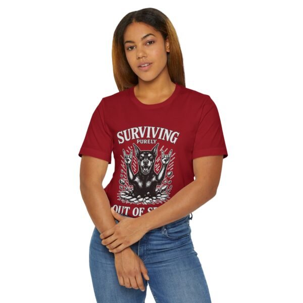 Surviving Purely Out of Spite Tee – For the Doberman That Won’t Be Tamed - Image 11
